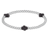 Signature Cross Sterling Pattern 3mm Bead Bracelet