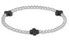 Signature Cross Sterling Pattern 3mm Bead Bracelet