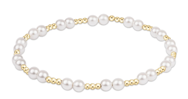 Extends Together Pearl 4mm Bracelet