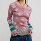 Easy Does It Printed Top