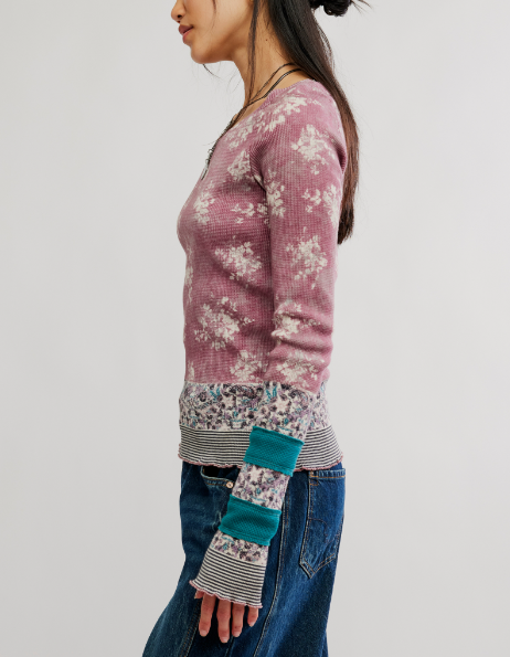 Easy Does It Printed Top