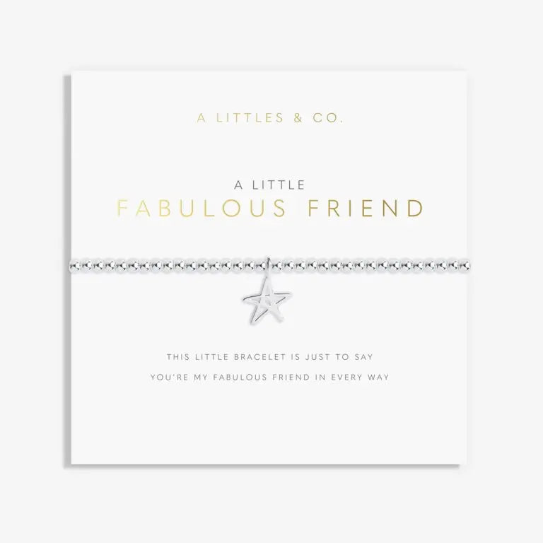 A Little Fabulous Friend Bracelet Card View