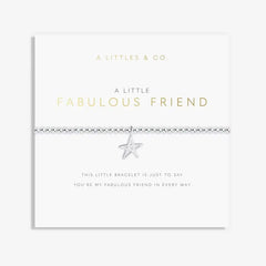 A Little Fabulous Friend Bracelet Card View