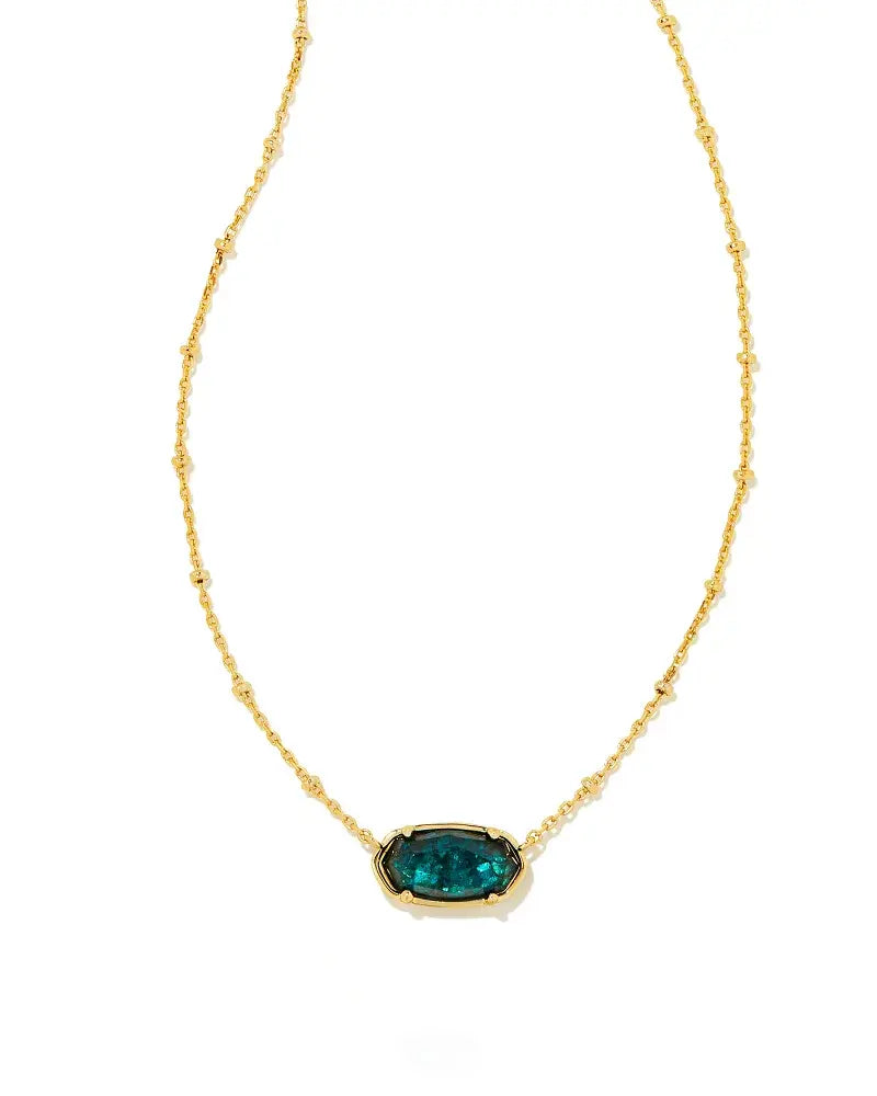 Kendra Scott Faceted Elisa Short Pendant Necklace