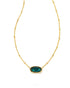 Kendra Scott Faceted Elisa Short Pendant Necklace