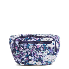 Vera Bradley Featherweight Belt Bag : Artist's Garden Purple - Image 1