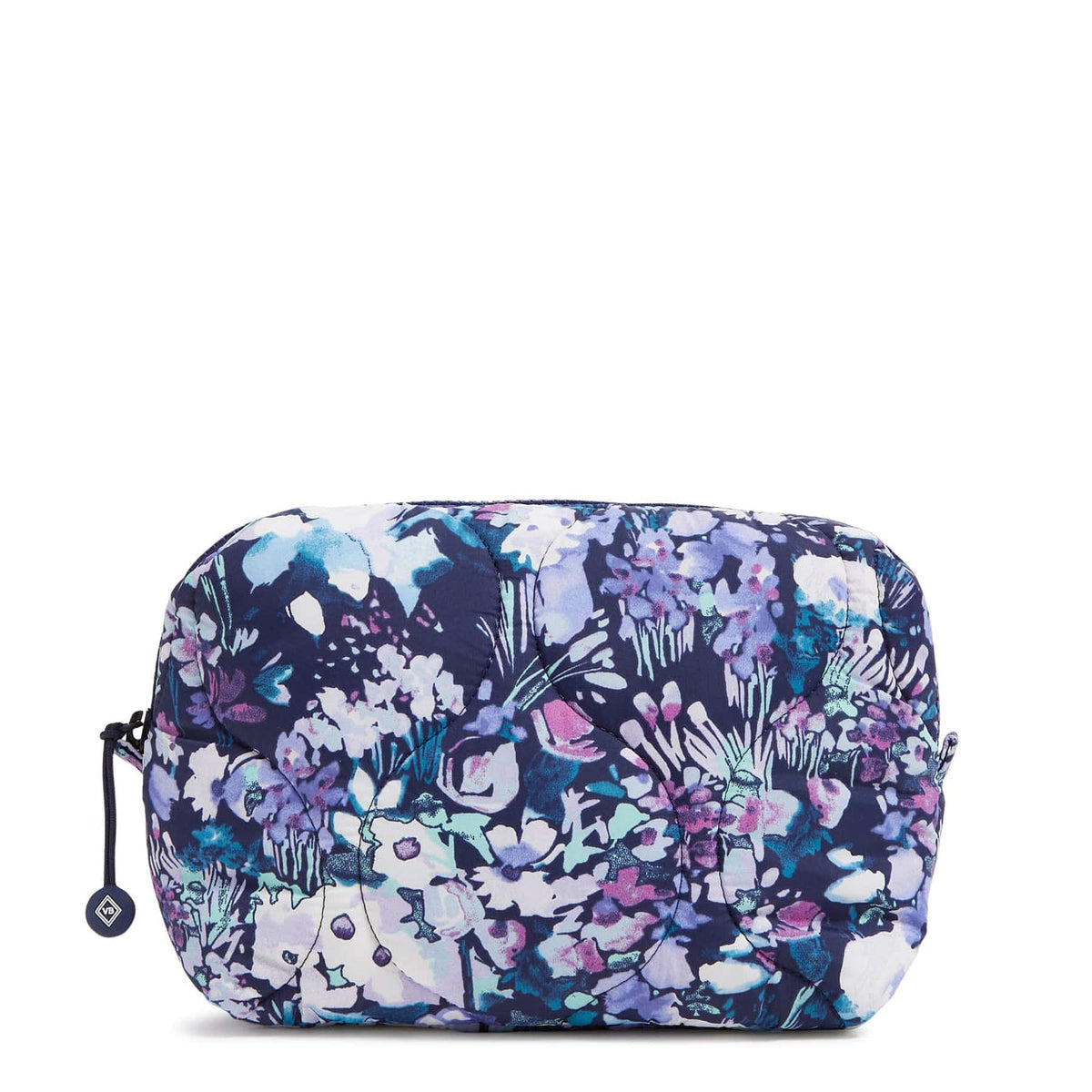 Vera Bradley Featherweight Medium Cosmetic : Artist's Garden Purple - Image 1