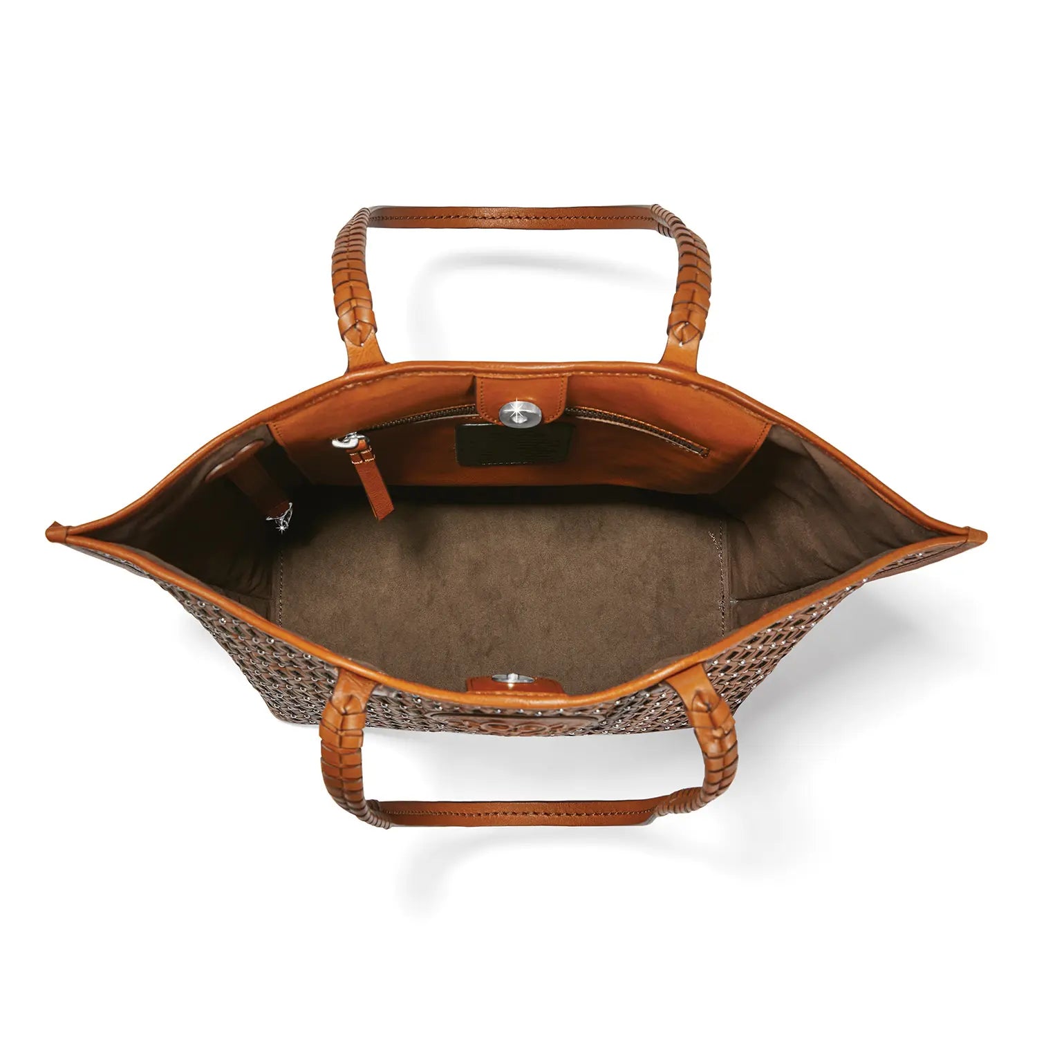 Russet Ferrara Riva Tote Inside View