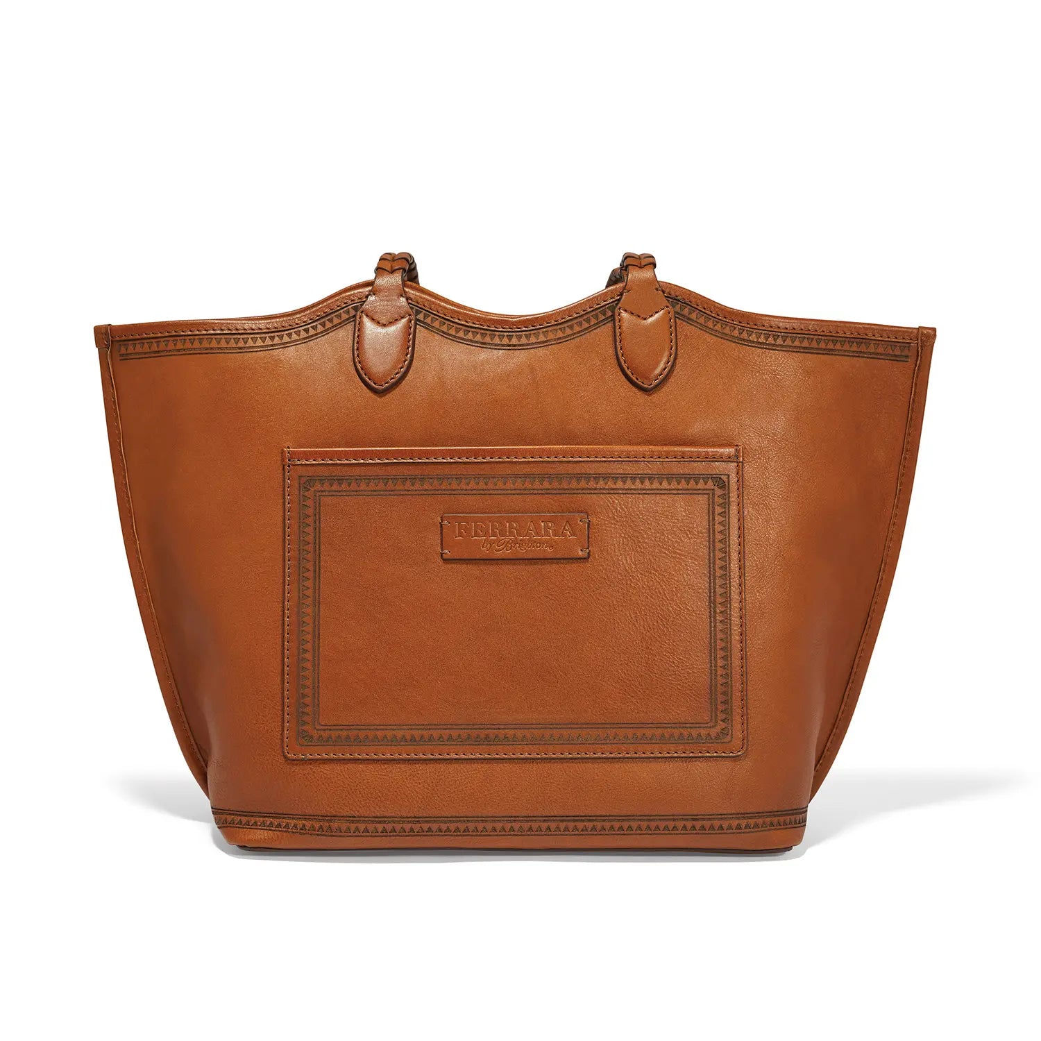 Russet Ferrara Riva Tote Back View