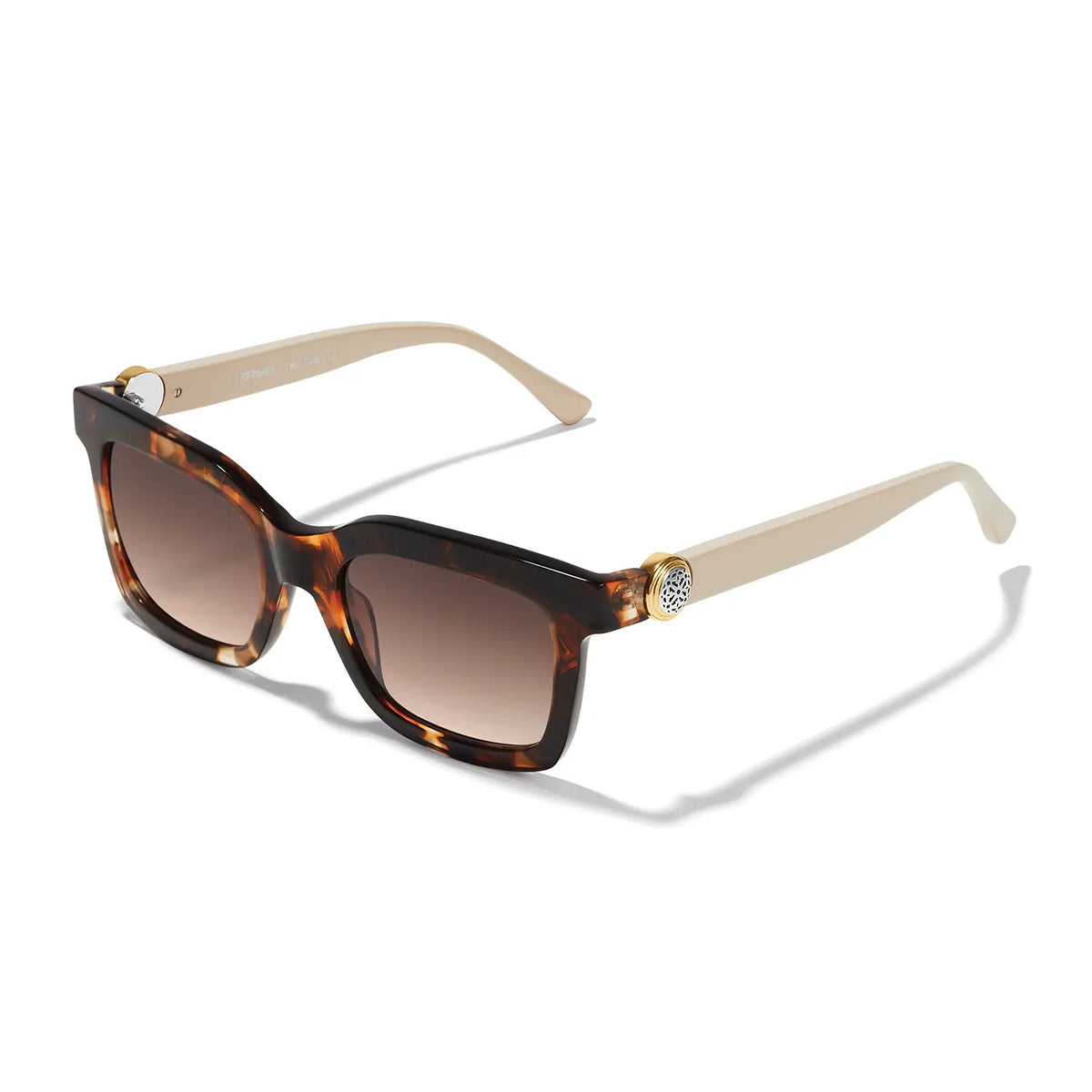 Ferrara Two Tones Tortoise Sunglasses Side View