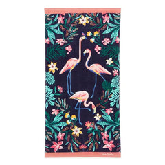 Vera Bradley Beach Towel - Flamingo Garden