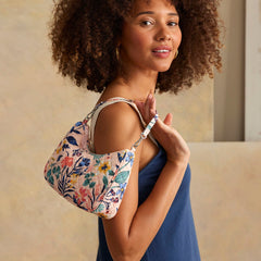 Frannie Mini Crescent Crossbody : Paradise Coral - Vera Bradley - Image 5