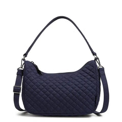 Frannie Crescent Crossbody Classic Navy Front View
