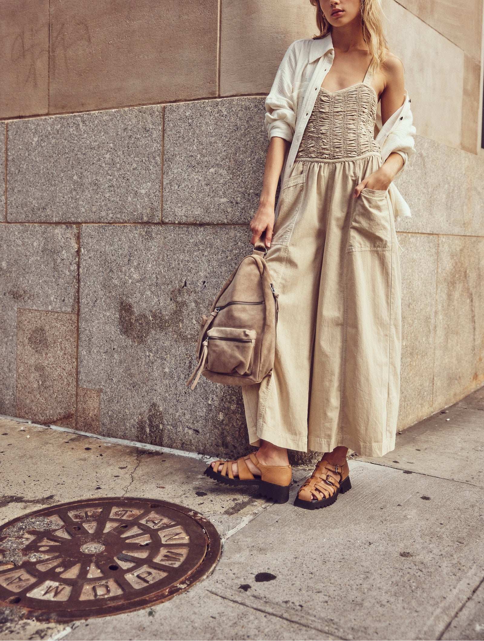 Free People Cardiff Top In Optic White