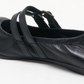Free People Gemini ballet flats in the color black.