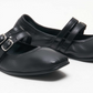 Free People Gemini ballet flats in the color black.
