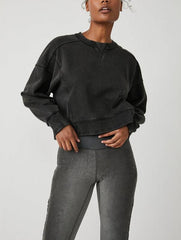 Free People Intercept Pullover | Black