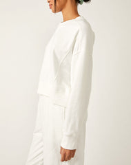 Free People Intercept Pullover | White