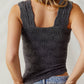 Free People Love Letter Cami - Black