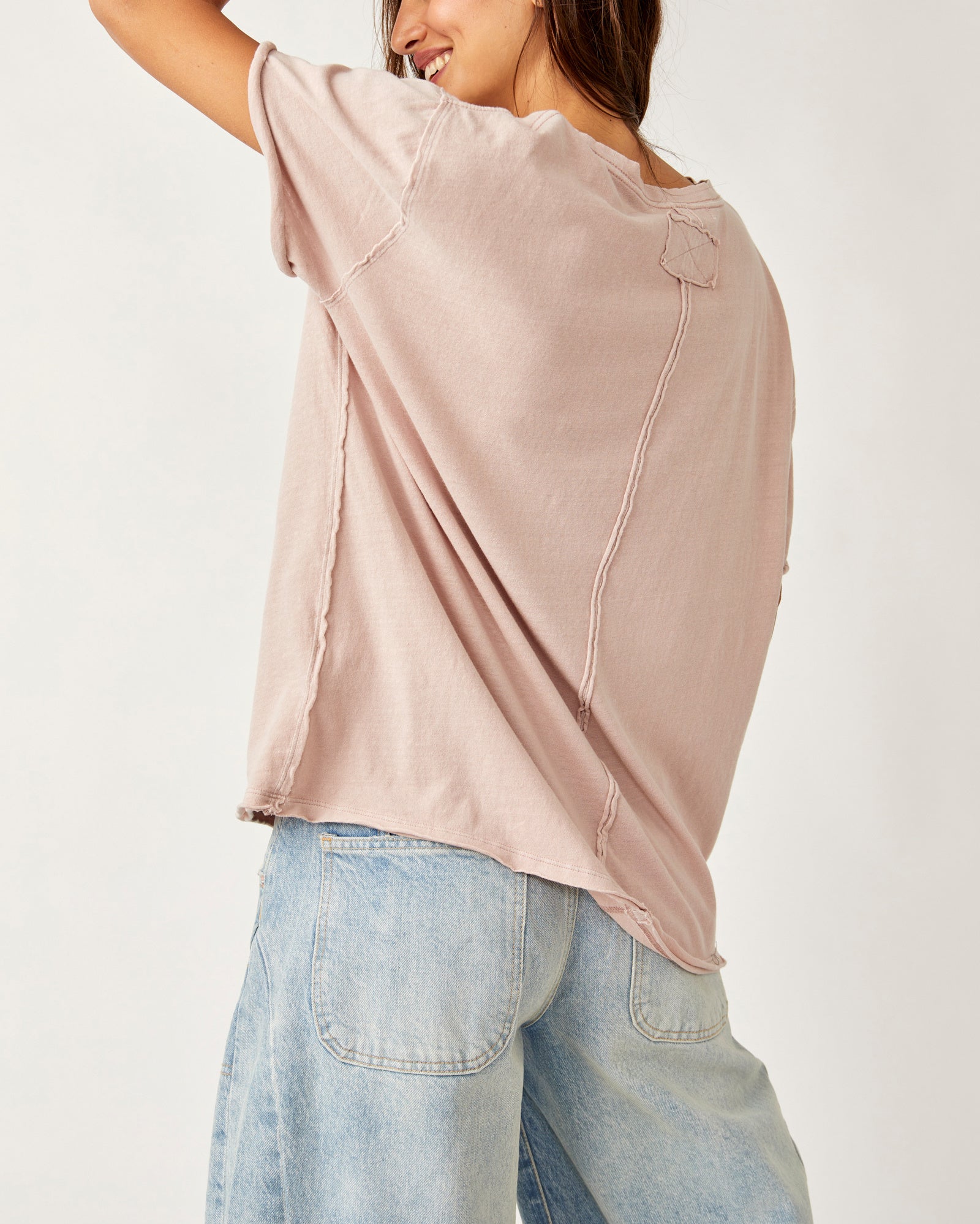 Free People Nina Tee in Cashmere