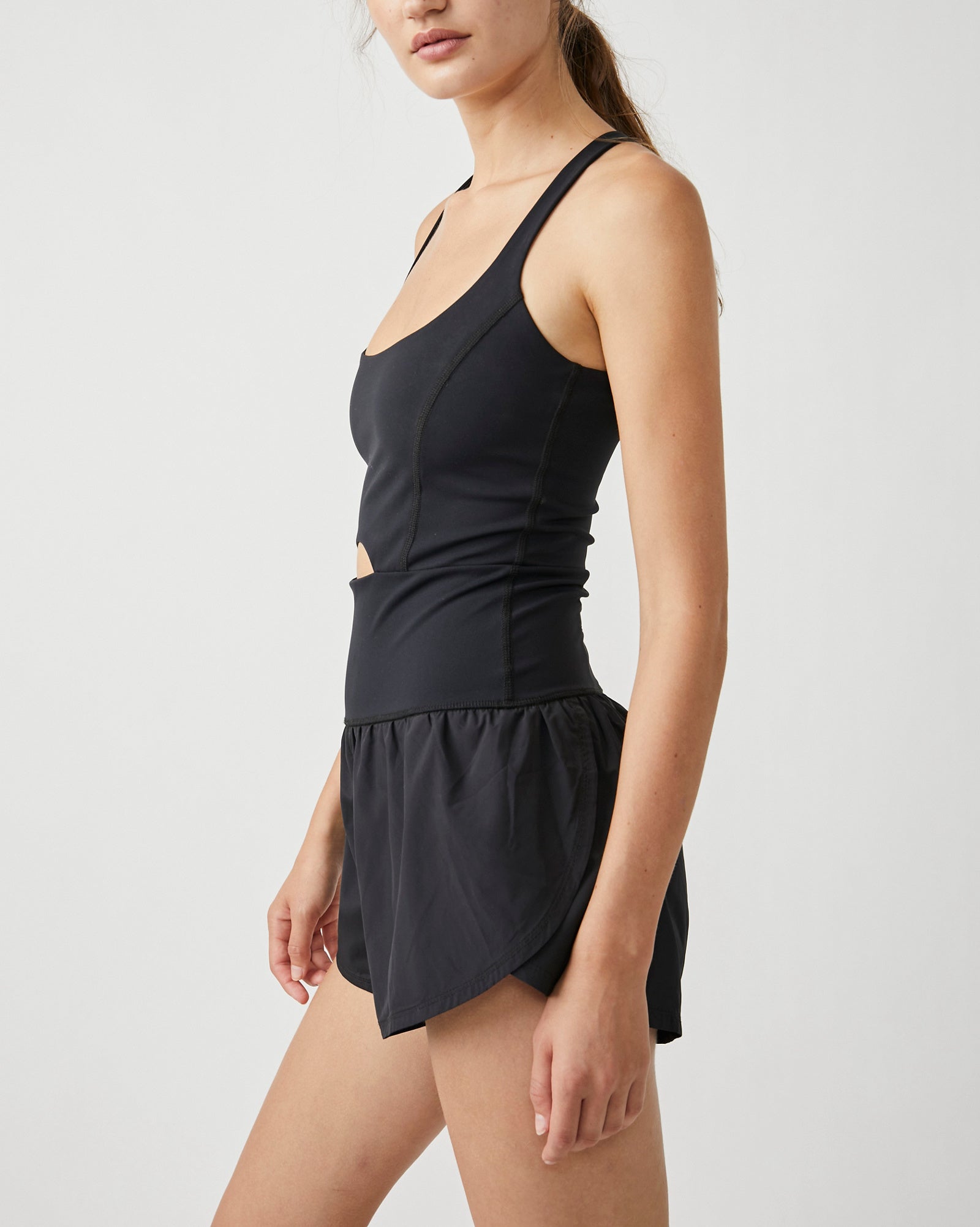 Free People Righteous Runsie - Black