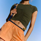 Tempo Ruched Short Sleeve