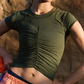 Tempo Ruched Short Sleeve