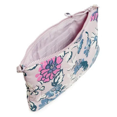 Featherweight Convertible Wristlet Fresh-Cut Floral Lavender Inside View