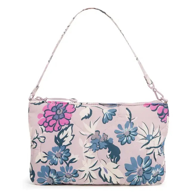 Featherweight Convertible Wristlet Fresh-Cut Floral Lavender Front View