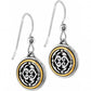 Intrigue French Wire Earring Back View