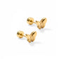 Lily Co Screwback Stud earrings in the shape of butterflies.