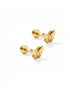 Lily Co Screwback Stud earrings in the shape of butterflies.