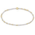 Gameday Hope Unwritten Bracelet - White Front View