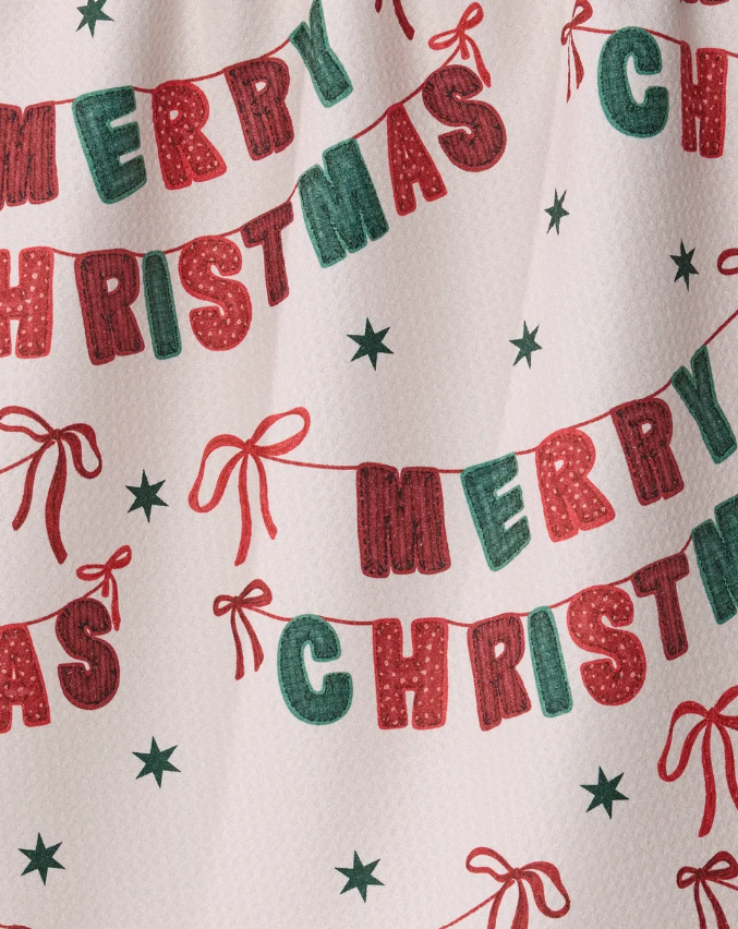Christmas Banner Tea Towel