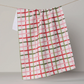 Festive Plaid Tea Towel