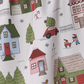 Winter Village Tea Towel