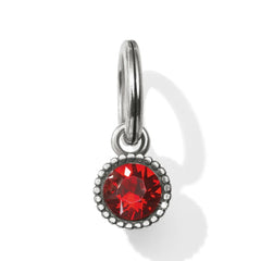 Red Glitz Highlight Amulet Front View