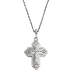 Protection Glory Cross Necklace Back View