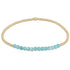 Enewton Gold Bliss 2mm Bead Bracelet - Amazonite