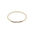 Gold Bliss 2mm Bead Bracelet - Riverstone Front View