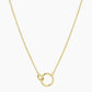 18k gold adjustable necklace from the jewelry brand Gorjana.