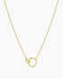 18k gold adjustable necklace from the jewelry brand Gorjana.
