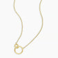 18k gold adjustable necklace from the jewelry brand Gorjana.