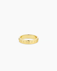 18k gold plated Asher Ring from the brand Gorjana.