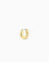 18k gold plated single huggie earring from the brand Gorjana.
