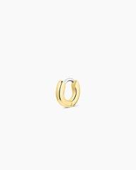 18k gold plated single huggie earring from the brand Gorjana.