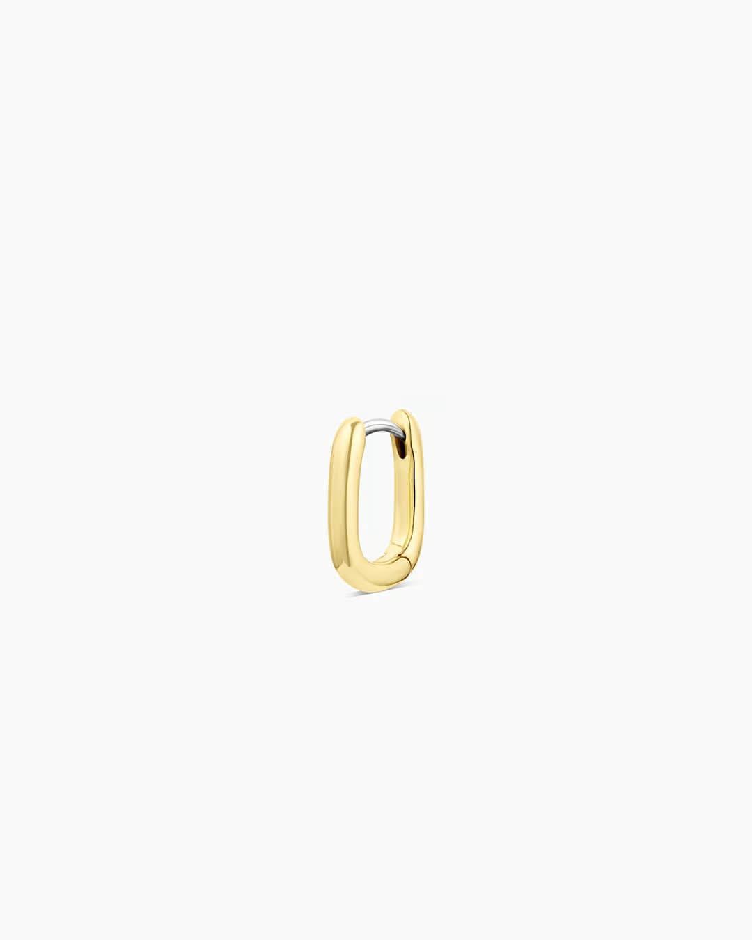 18k gold plated single huggie earring from the jewelry brand Gorjana.