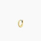Single 18k gold huggie earring from the jewelry brand Gorjana.