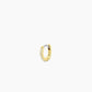 18k Gold Single Shimmer Charm Huggie Earring from the brand Gorjana.