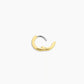18k gold single huggie earring from the jewelry brand Gorjana.